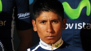 Movistar Team Colombian rider Nairo Quin
