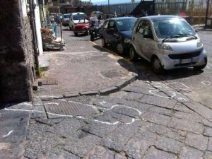 CRO NAPOLI VIA POSILLIPO INCIDENTE (NEWFOTOSUD)