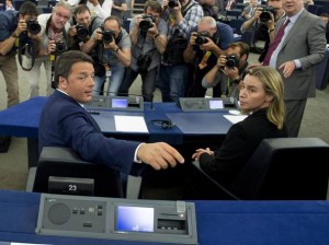 renzi-mogherini-nessuna-crisi-italia-germania