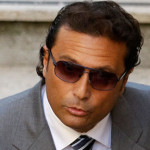 Francesco Schettino arrives in court in Grosseto