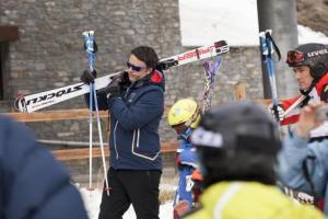 Italian Premier Matteo Renzi in Courmayeur