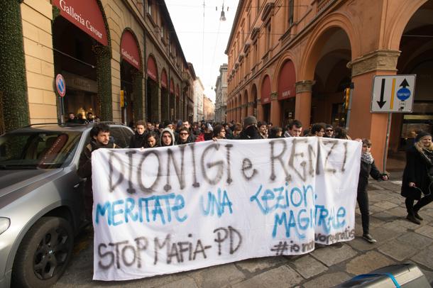 Matteo Renzi all'inaugurazione anno accademico all'università di Bologna
