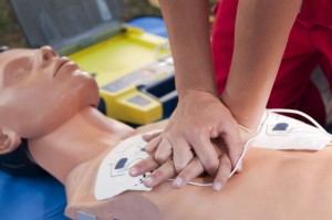CPR_compression_training_