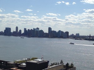 Vista sull'Hudson dalla terrazza photo by Valentina Cordero