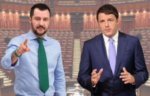 Matteo-Salvini-e-Matteo-Renzi-2