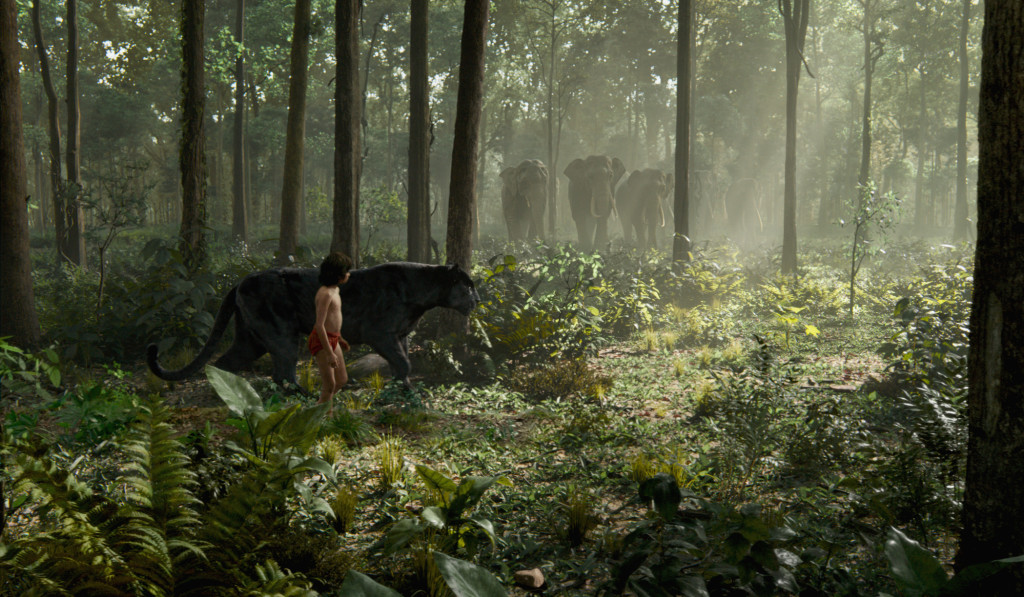 THE JUNGLE BOOK - (L-R) MOWGLI and BAGHEERA. ?2016 Disney Enterprises, Inc. All Rights Reserved.