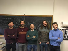 Gonzalo Carvacho, Marco Bentivegna, Fabio Sciarrino, Luca Santodonato, Francesco Andreoli (da sinistra verso destra)