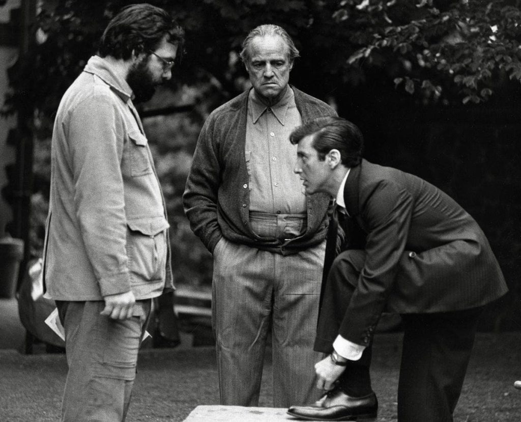 Sonny Boy, Al Pacino sul set de Il Padrino