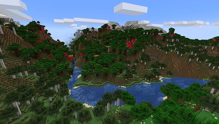 minecraft-world-generated