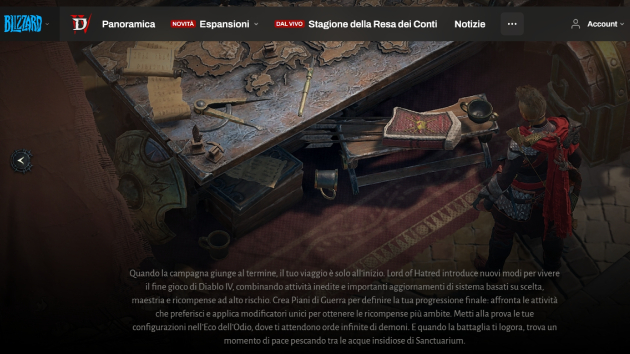 diablo 4 piani di guerra